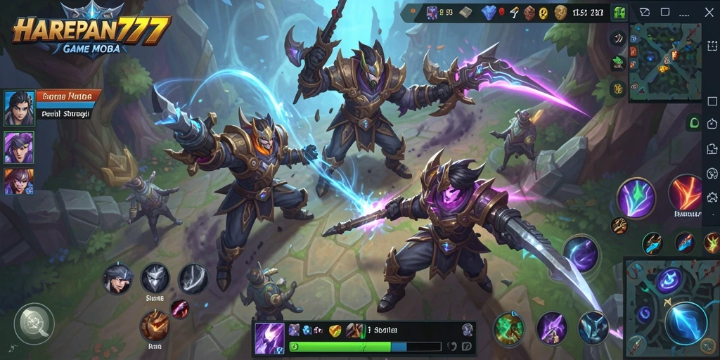 Gameplay seru dan fitur strategis di HARAPAN777.