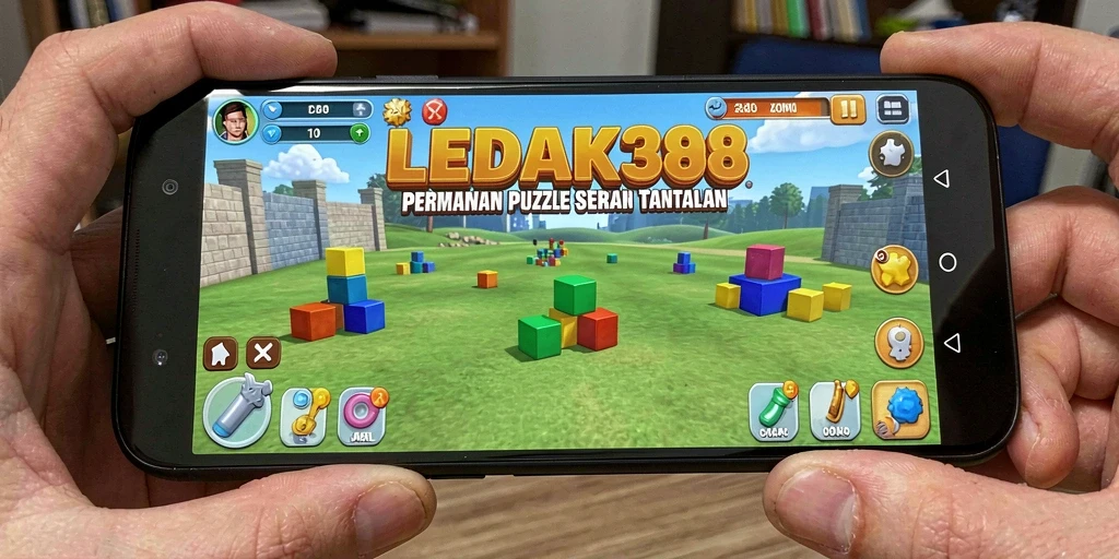 Tampilan gameplay seru dalam LEDAK388 dengan berbagai teka-teki menantang.