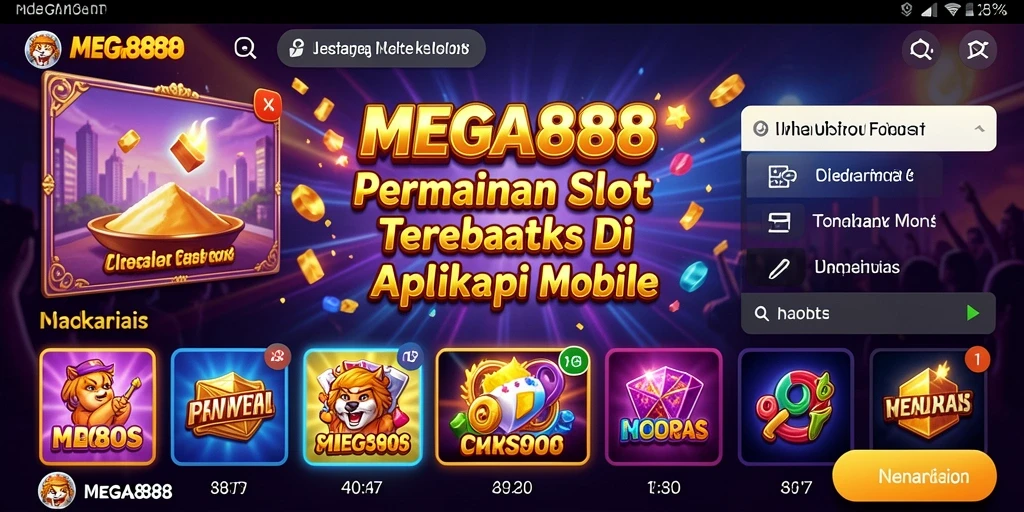 Tampilan menarik dari gameplay MEGA888 yang menakjubkan.