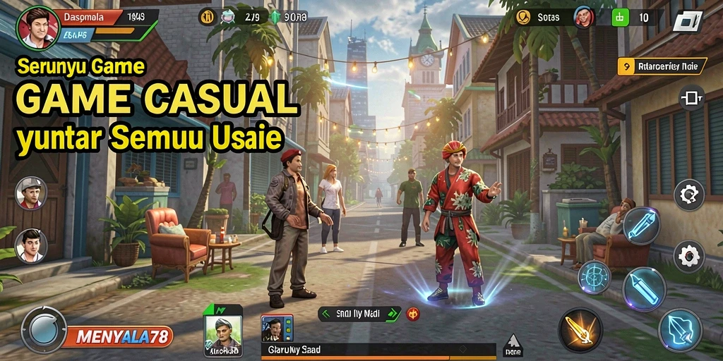 Tampilan seru dari gameplay <strong>MENYALA78</strong> yang menantang.