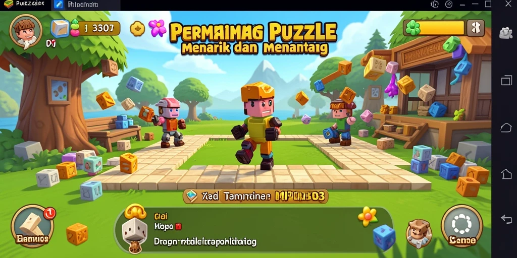 Screenshot utama MPO303 menampilkan gameplay Puzzle yang menantang dan menarik.