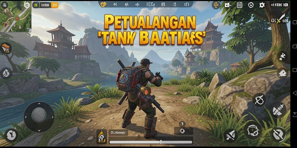 Gameplay OLX888 yang menawan dalam dunia terbuka.