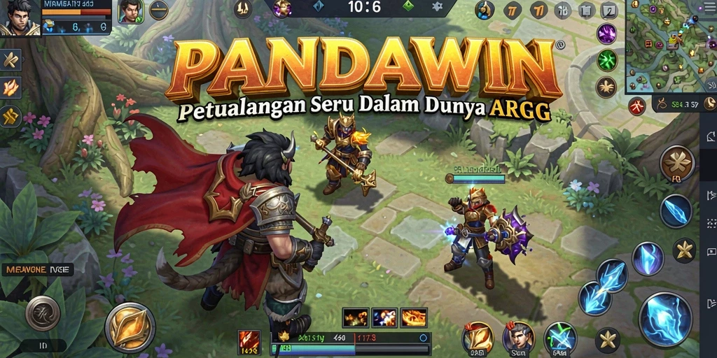 Tangkapan layar menunjukkan pertarungan seru dalam gameplay ARPG.