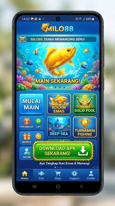 Beragam aplikasi menarik yang tersedia di milo88.